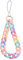 DAZZLUXE 1 cadena de acrílico colorida, cadena para teléfono móvil, colorida cadena para teléfono móvil, colgante para teléfono móvil, llavero, pulsera universal, adecuada para cualquier ocasión,