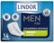 Lindor Men: Protectores para Hombres con Pérdidas de Orina, Super, Compresas y Absorbentes para Incontinencia, 14 unidades