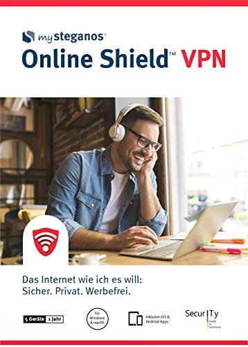 mysteganos Online Shield VPN - Das Internet wie ich es will: Sicher. Privat. Werbefrei! Für Windows, MacOS, Android oder iOS [Download]
