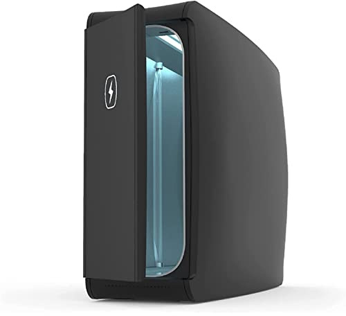 PhoneSoap Hustvål Uv-desinfektionsmedel | Patenterad och kliniskt testad Uv-desinfektionsenhet (svart)