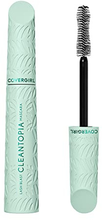 Covergirl Lash Blast Cleantopia Mascara, Volumizing, Smudge-Proof, Vegan Formula, Extreme Black 800, 1 Count
