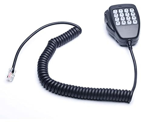 MOUDOAUER 1 x 8-stifts HM-118TN handhållen mikrofon för ICOM IC-706 IC-706MKII IC-706MKIIG IC-208H Ham sändtagare högtalartillbehör
