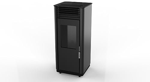 Supra Poêle à granulés Calliope 8 Noir - Acier - Etanche - Noir - 8kW