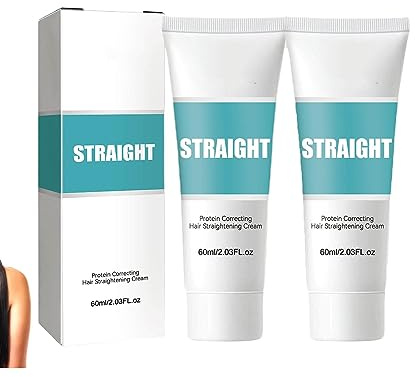 Keratin Haarglättung Protein Creme - Korrigierende Haarglättungscreme - Glättungscreme Für Das Haar - Pflege Serums Für Glattes Haar Schützt Pflegt Geglättetes Haar