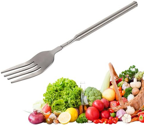 Forchette da menu, multifunzionali con protezione antiruggine per barbecue, attrezzature da cucina per campeggio, riunioni di famiglia, barbecue, colazione, pic-nic