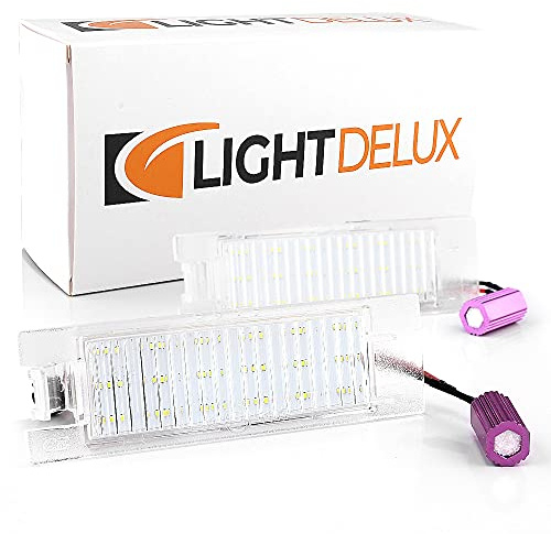 LIGHTDELUX LED registreringsskyltbelysning registreringsskyltbelysning Canbus Plug & Play (Fiat 500 L)
