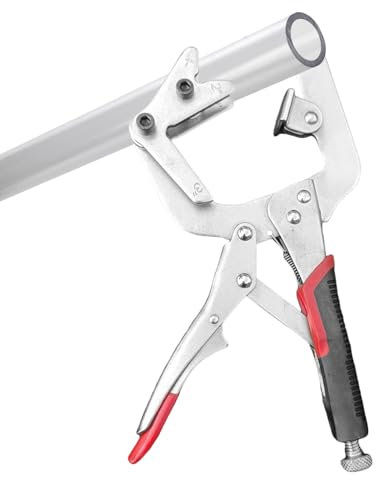 Morsetto per saldatura, pinza per tubi resistente, morsetto per saldatura con bloccaggio di precisione, strumento per banco da lavoro, creazione di mobili, artigianato, uso in garage, materiale