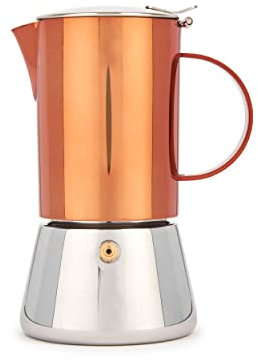 La Cafetière Polished Stainless Steel Espresso Stovetop Coffee Maker, 200ml