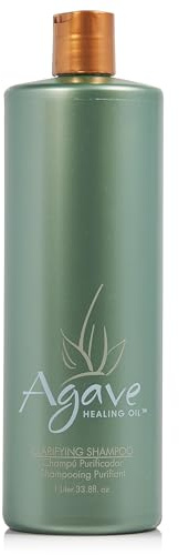 Agave Healing Oil Shampoo Chiarificante Agave, Formula Idratante E Pulizia Profonda Senza Solfati, 33.8 Once Liquidi