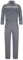 Yukirtiq Herren Arbeitsoveralls Handwerker Overall Arbeitsanzug Werkstatt Rallyekombi Mechanisch Arbeitskleidung Reflektierend Anzug Arbeitsoverall, Grau, S