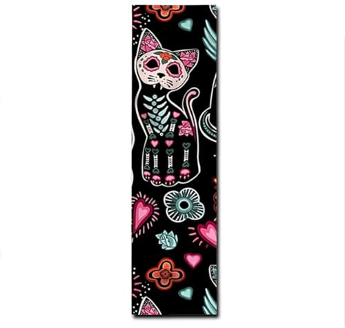 Anti-Rutsch-Skateboard-Klebeband 9 x 33 Skateboard-Klebeband Katze Gemustertes Longboard-Tape Super cooles Anti-Rutsch-Tape für rutschfeste Scooter