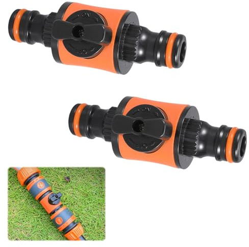 2Pcs Hose Pipe Shut Off Valve,Garden Hose Valve,Hose Shut Off Valves,for Garden Hose Pipe