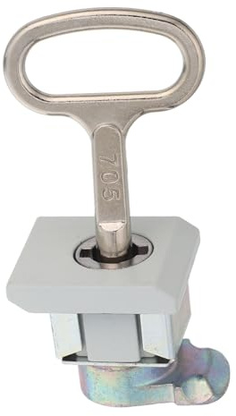 Tofficu High-Security Electronic Cabinet Lock with Key Weather-Resistant Distribution Box Cabinet Lock for Office Home and Outdoor Use Latch and Boxes Easy Operation for Frequent Access