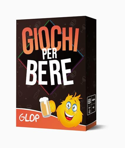 GLOP 400 Carte, Probabilmente i Migliori Giochi da Tavolo Adulti, Giochi per Bere in Italiano, Giochi di società per Feste, Regali Divertenti, Bevi Responsabilmente.