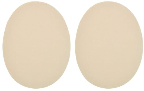 celloexpress Cream Faux Suede Elbow Patches Iron-On (1 Pair)