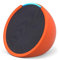 Echo Pop | Full sound compact Wi-Fi and Bluetooth smart speaker with Alexa | Charcoal and a Made For Amazon Sleeve for Echo Pop (2023 release), Orange