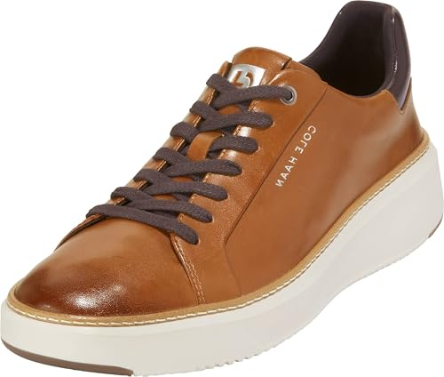 Cole Haan Men's Grandpro Topspin Sneaker, British Tan, 14-W UK