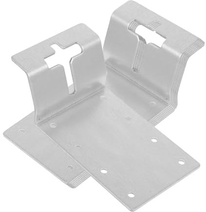 VINTORKY 6pezzi Supporto T-post Per Recinzioni Casette Per Uccelli e Stands Posta Facile Installazione e Compatibile Con Di Versatile Per Giardino