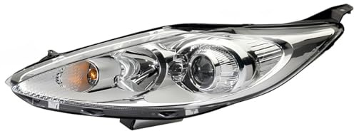 BSSTORE Faro Proiettore Alogeno Anteriore H7-H1 con Motore Elettrico, Compatibile con FIESTA 2008-2013 (Destra - Lato Passeggero)