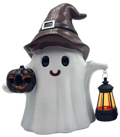 Statues de lampe solaire fantôme de jardin étanches - - Décoration pour la maison, les vacances, l'extérieur, la pelouse, le jardin - Ornements funéraires