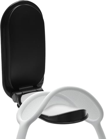 VOSSOT Supporto per Cuffie, Supporto da Parete, Piccolo Supportos Pieghevole, per Parete, Scrivania, per Accessori da Gioco, Cuffie Over-Ear, Nero