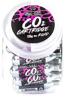 CAJA MUC-OFF CARTUCHO CO2 16 g (40 UNIDADES)