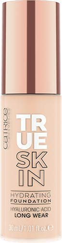 Catrice True Skin fond de teint hydratant, humidifiant/hydratant, longue durée, matifiant, naturel, mat (30ml)