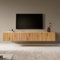 Selsey TV Schrank Board Sideboard Fernsehtisch Fernsehschrank 175 cm Hängend Artisan Eiche Mit Lamellierter Front Telire