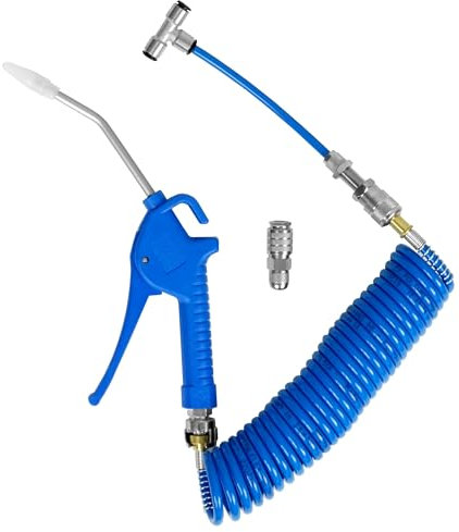 GAV 60APSP Kit für LKW, hergestellt in Italien, mit Druckluftpistole, Spiralschlauch und Anschluss