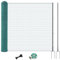 SUNYRISY Hühnerzaun Geflügelnetz Garten, 30m x 100cm Mobiler Hundezaun Weidezaun Steckzaun Begrenzungszaun Zchafzaun für Garten, Nylon Material mit Pfähle