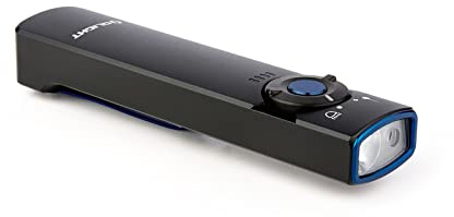 OLIGHT Arkfeld duale Lichtquelle Wiederaufladbare EDC Taschenlampe，Kombination aus grünem Strahl und weißer LED，IPX7 und 1m Falltest，geeignet für Outdoor, Arbeit und Notfall(Schwarz Kalt Weiß)