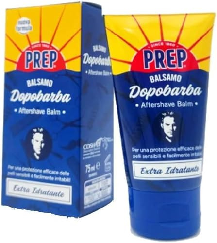 Prep Dopo Barba Dermoprotettiva Balsamo Idratante 75 ml. SET DA 3 PEZZI