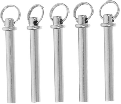 DECHOUS 25sets Folding Fan Accessory Kit Replacement Rivets Nuts for Hand Fans Easy to Install