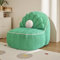 LELEFIDO Sitzsack-Sofa,Sitzsack kuschelig für Erwachsene und Jugendliche 110x98x78cm, Muschel-Design, ideal als Sitzsack, Bodensofa oder Gaming-Sitzsack, mit abnehmbarem Bezug.