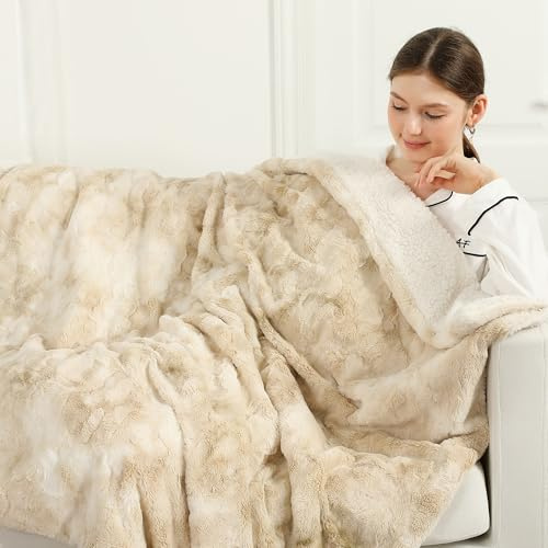 COZYTY Wärmedecke – Heizdecke Mit Abschaltautomatik 150×200cm, Milchweißes