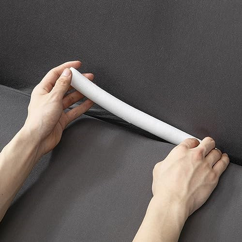 TUAKIMCE 16Pcs Foam Stick for Stretch Sofa Slipcover, Fix Non-Slip Foam Stick for Sofa Cover, Furniture Protector Seam Strip for Stretch Couch Covers