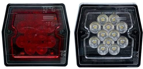 MelTruck® LED Nebelschlussleuchte und LED Rückfahrleuchte für LKW PKW Anhänger Wohnwagen E9