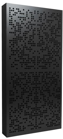 Bluetone Acoustics Binary AbFuser | Akustisk diffusor för att förbättra rummets akustik och ljudisolering | akustikpaneler | akustikplatta | acoustic panel(grafit, 100 x 50 x 10