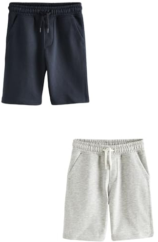 NEXT Äldre pojkar Basic-shorts Navy and Grey 116