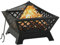 Haus & Garten, Kamine, Feuerstelle mit Schürhaken 64 cm XXL Stahl
