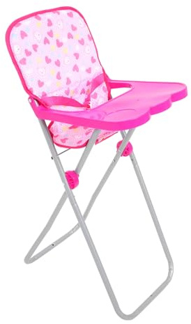 Milisten Chaise De Salle À Manger Jouets Chaise Haute pour Poupées Chaise Haute De Poupée Meubles Chaise De Poupée Chaise Haute De Poupée Bébé Poupée Chaise Haute pour Bébé Accessoires