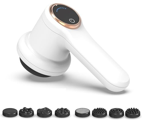 Masajeador Anticelulítico Eléctrico, Masajeador Anticelulitico Reductor Portátil con 8 Cabezas de Masaje & 9 Niveles, Aparato Celulitis Reductor para Aliviar la Tensión Muscular