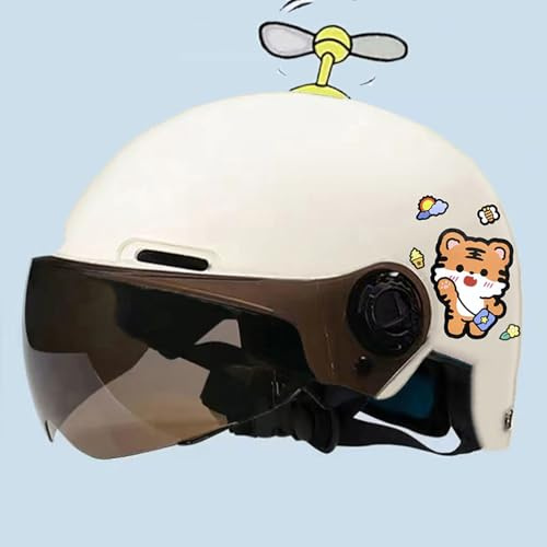 Casco Infantil Para Bicicleta, Casco Para Niños Pequeños, Casco Ligero Para Niños Y Niñas, Casco Multideporte De Protección Para Ciclismo, Monopatín Y Patinete 4,48-54CM