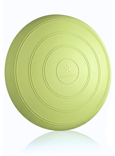BODYMATE SENCHA - Cuscino per seduta a palla Comfort, con pompa, diametro 33 cm, cuscino per l'equilibrio, cuscino ad aria, per allenamento di core, fitness, riabilitazione, coordinazione e schiena