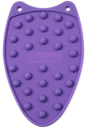 Repose-fer à vapeur en silicone matelassé - Petits (Violet)