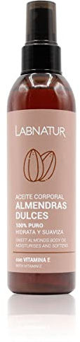 Aceite Corporal Almendras Dulces - 100 % Puro, 200 ml - Labnatur