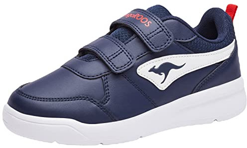 KangaROOS Unisex K-ICO V Sneaker, Dk Navy White, 40 EU