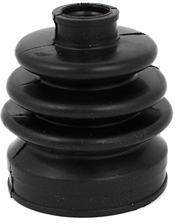 Ruilogod Car Rubber Inner Constant Velocity CV Joint Driveshaft Boot Cover