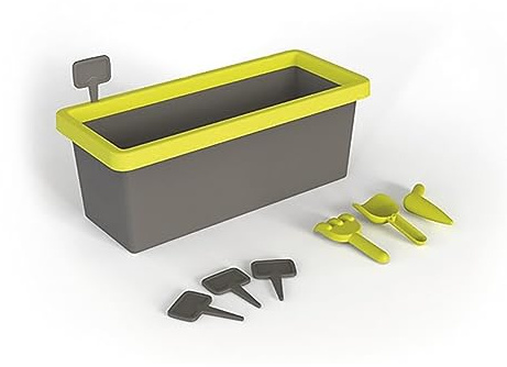 Smoby - Jardinière Eden - Accessoire de Maison - Réaliser des Plantations - Capacité 20L - Nombreux Accessoires - A Partir de 2 Ans - Fabrication Française