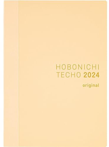 Hobonichi Techo Originalbuch [Englisch/A6/Januar 2024 Start/Montag Start]